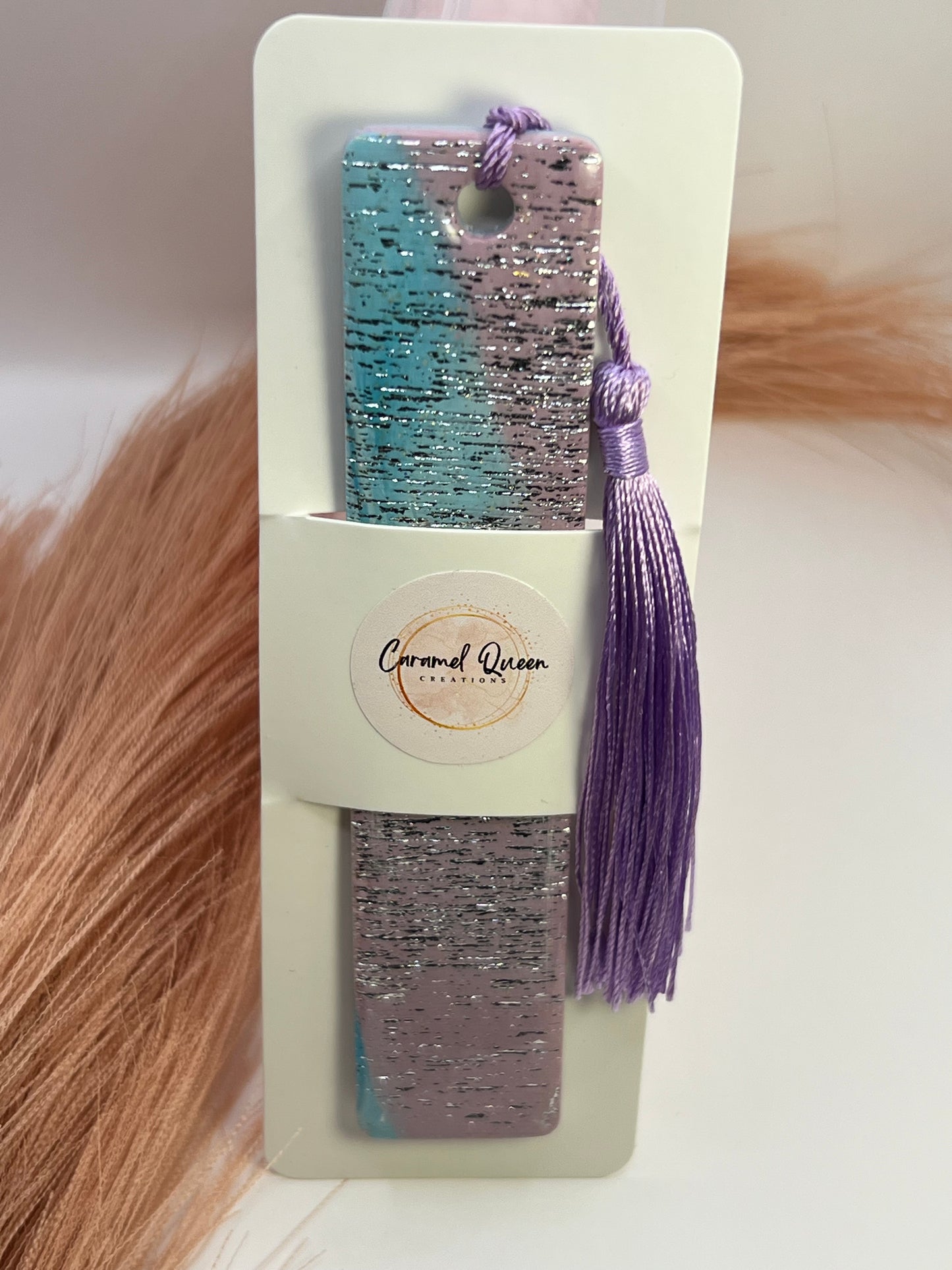 Purple rain bookmark