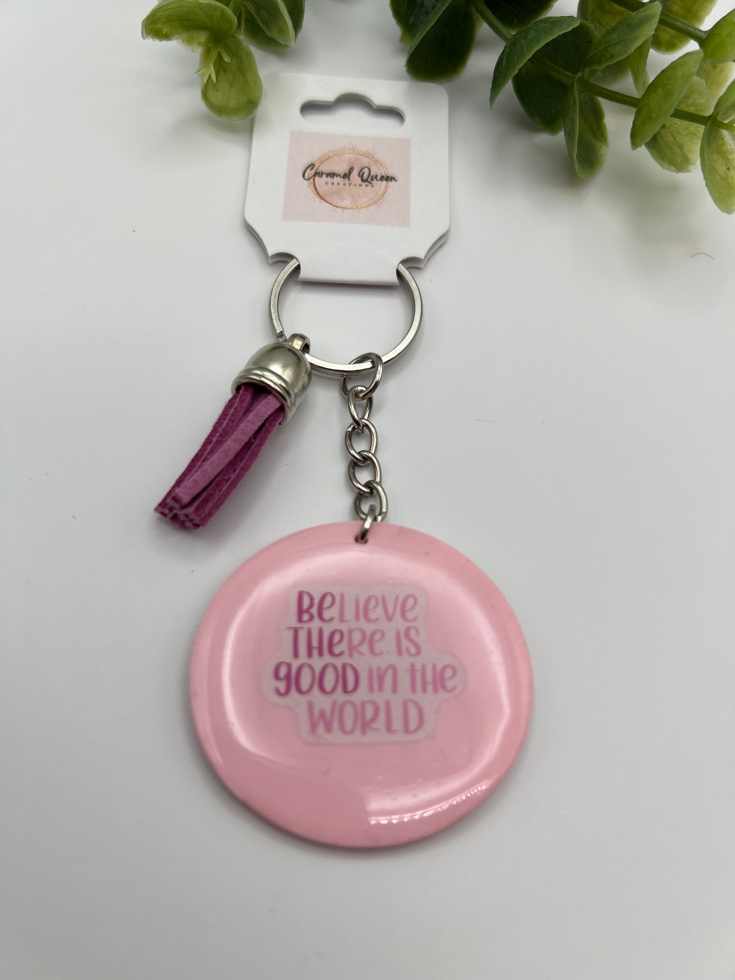 “Believe” keychain