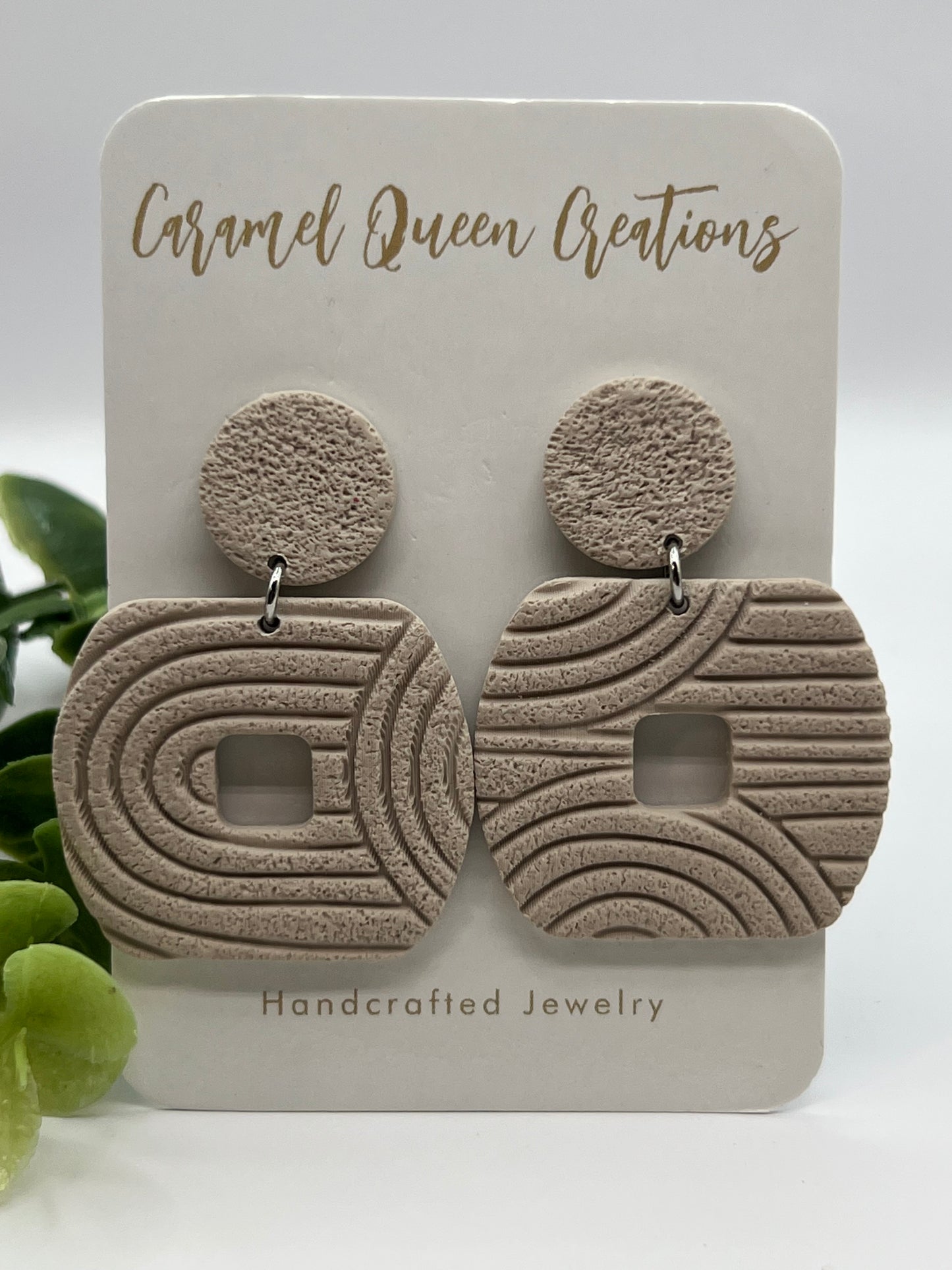 Sand boho dangles