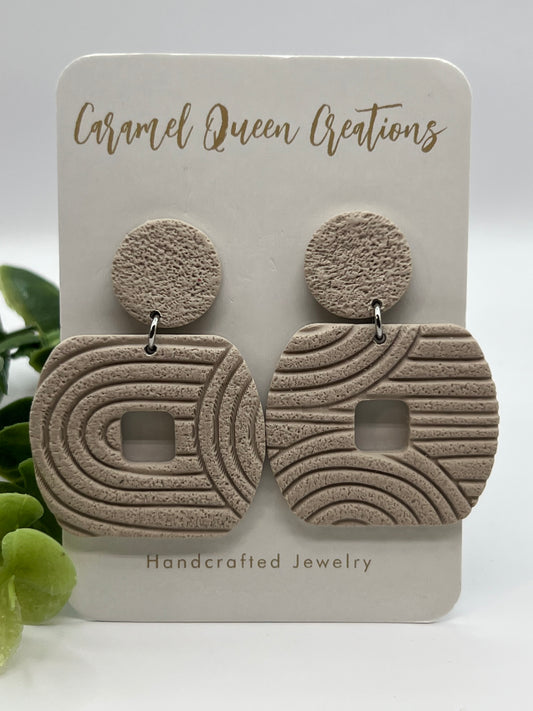 Sand boho dangles
