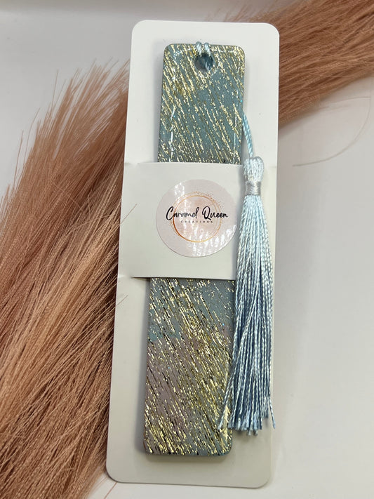 Baby blue bookmark