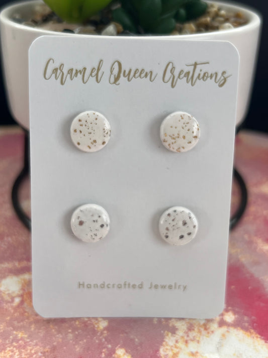 Silver and gold foil stud pack