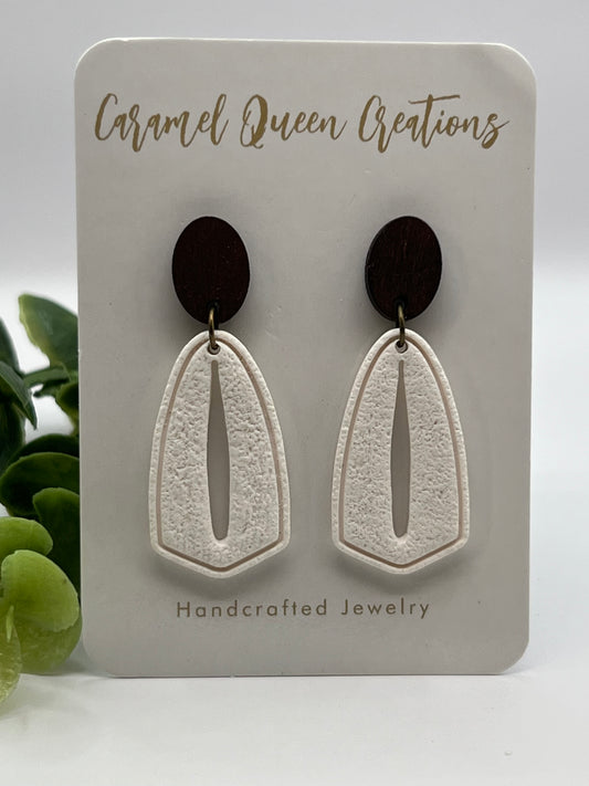 White arched dangles
