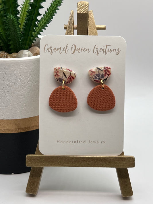 Terracotta flower dangles