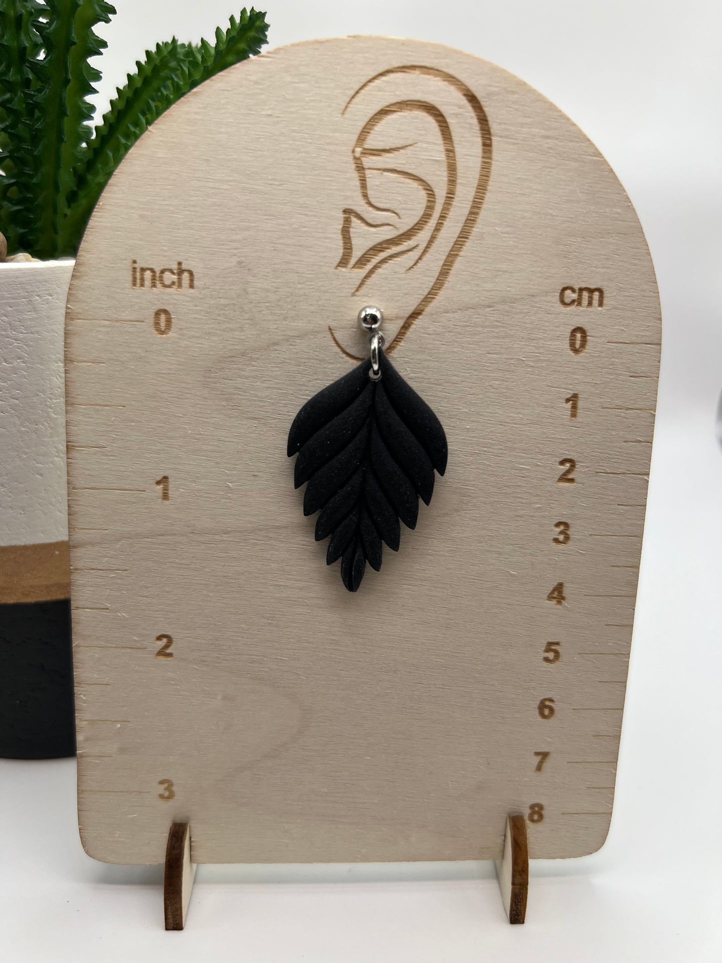 Black tropical dangle