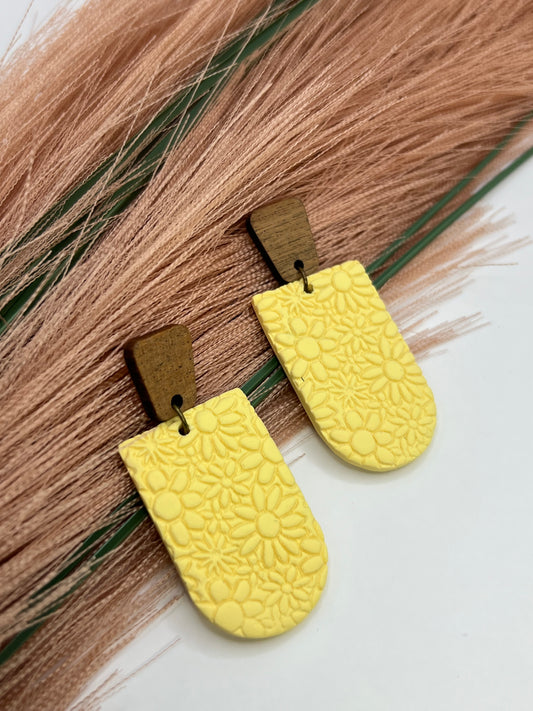 Yellow flower dangles