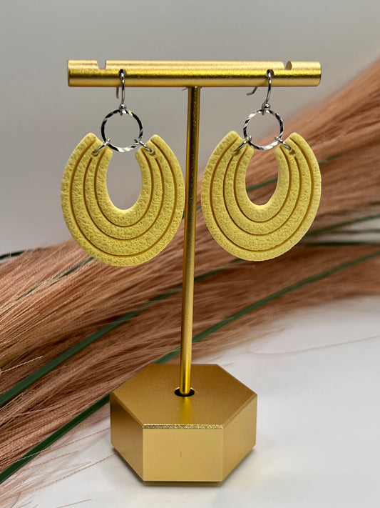 Yellow imprinted dangles