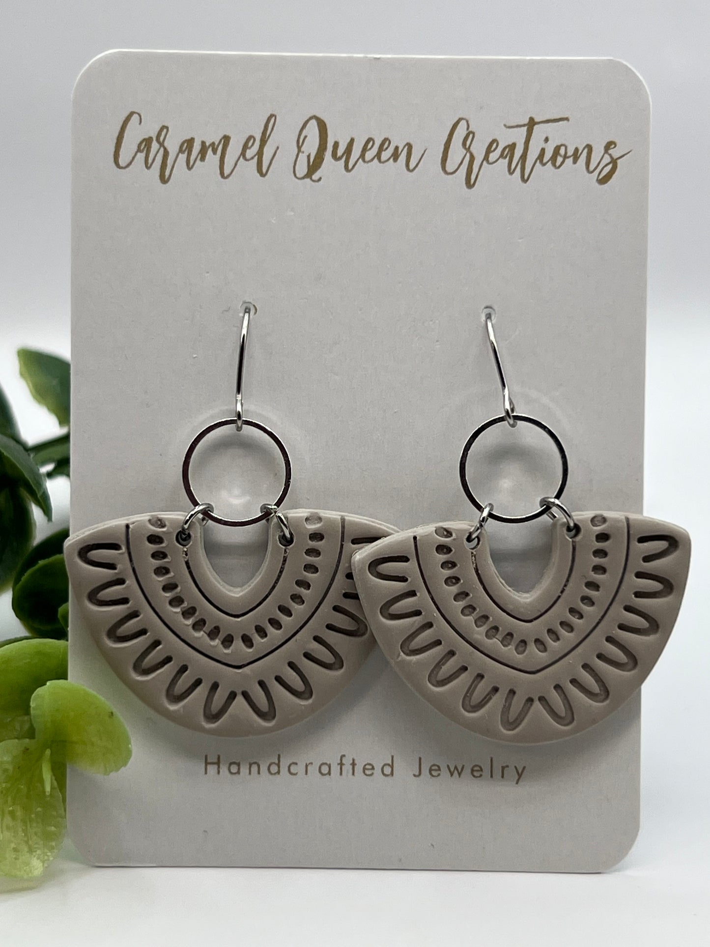 Sandy boho dangles