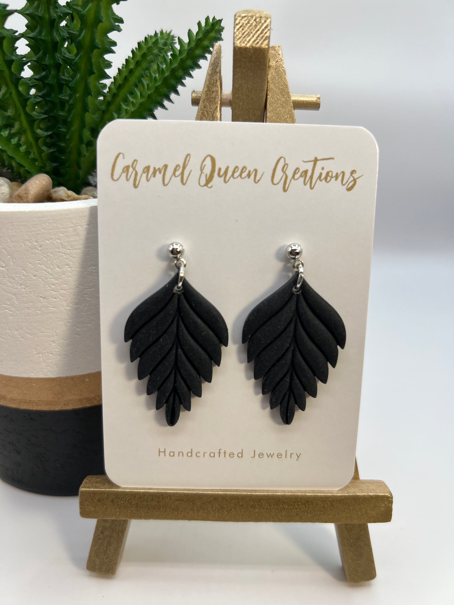 Black tropical dangle