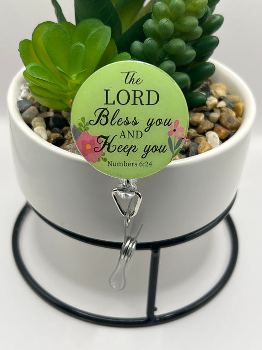 “The Lord bless you” badge reel