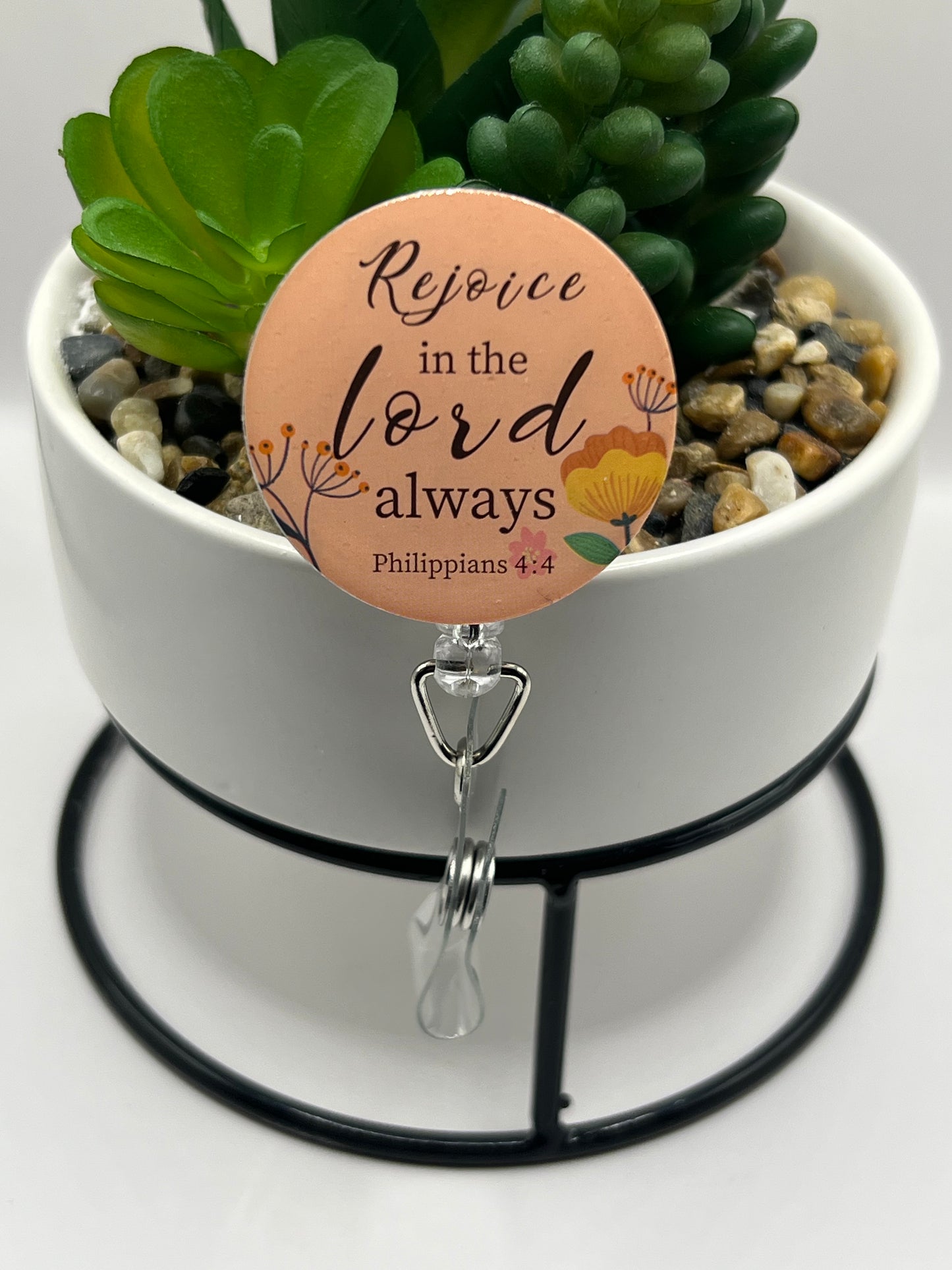 “Rejoice” badge reel
