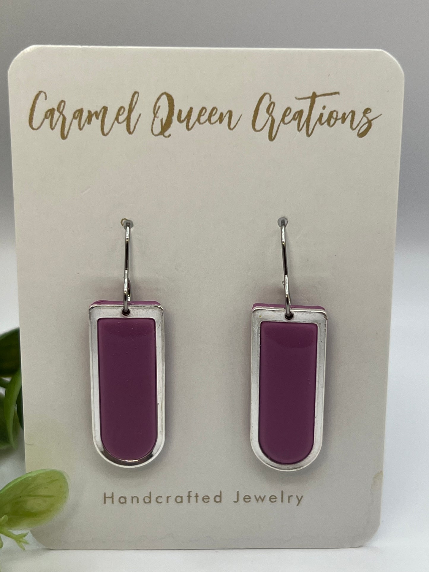 Purple dangles